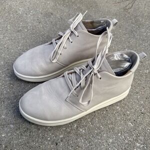 OLUKAI Olukai Wao Chukka Boots Waterproof Leather Cloudy Gray  WOMEN'S Size 9